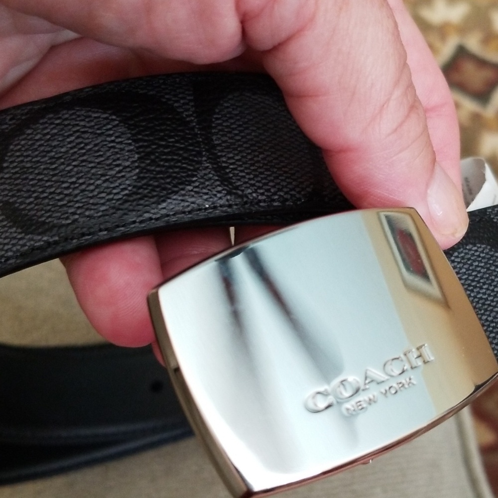 Coach men belt